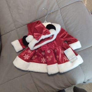 0-3 Minnie mouse Christmas dress
